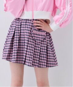 by LOVEiT / バイ ラビット ミニ・ひざ丈スカート | 【ニコ☆プチ掲載】ハートポシェット付きスカート