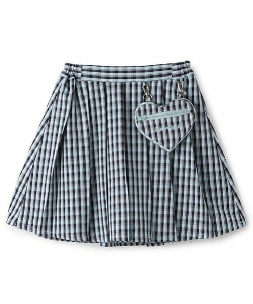 by LOVEiT / バイ ラビット ミニ・ひざ丈スカート | 【ニコ☆プチ掲載】ハートポシェット付きスカート | 詳細1