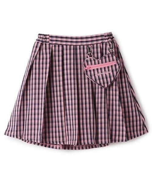 by LOVEiT / バイ ラビット ミニ・ひざ丈スカート | 【ニコ☆プチ掲載】ハートポシェット付きスカート | 詳細14