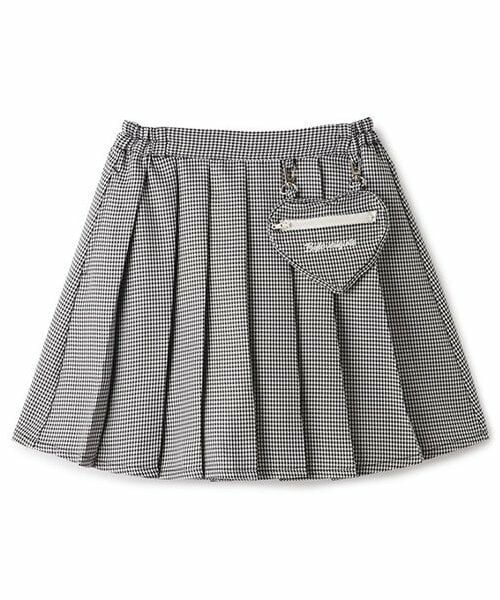 by LOVEiT / バイ ラビット ミニ・ひざ丈スカート | 【ニコ☆プチ掲載】ハートポシェット付きスカート(マルチ)