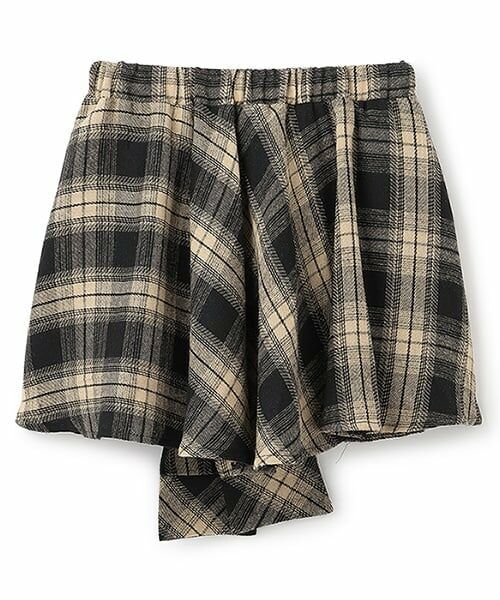 by LOVEiT / バイ ラビット ミニ・ひざ丈スカート | フェイクスカート | 詳細1