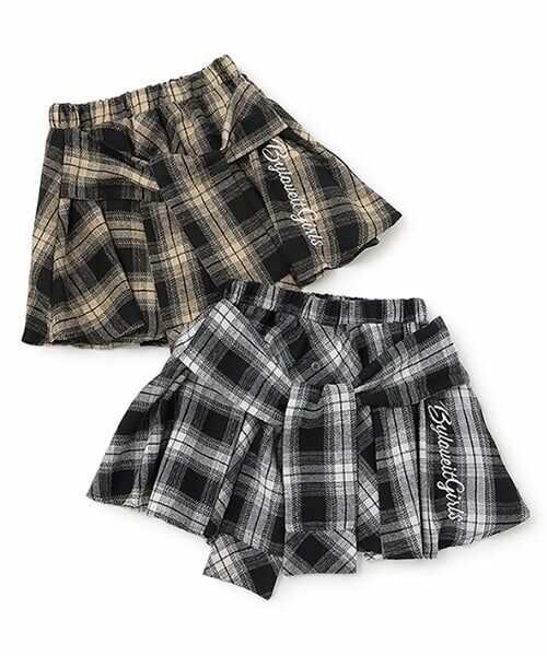 by LOVEiT / バイ ラビット ミニ・ひざ丈スカート | フェイクスカート | 詳細8