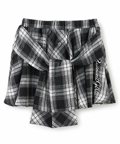 by LOVEiT / バイ ラビット ミニ・ひざ丈スカート | フェイクスカート | 詳細9