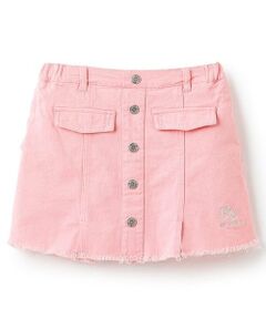 by LOVEiT / バイ ラビット ミニ・ひざ丈スカート | 【ニコ☆プチ掲載】フロントボタンスカパン