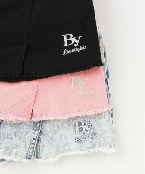 by LOVEiT / バイ ラビット ミニ・ひざ丈スカート | 【ニコ☆プチ掲載】フロントボタンスカパン | 詳細5