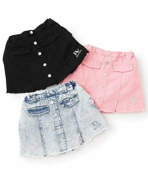 by LOVEiT / バイ ラビット ミニ・ひざ丈スカート | 【ニコ☆プチ掲載】フロントボタンスカパン | 詳細9