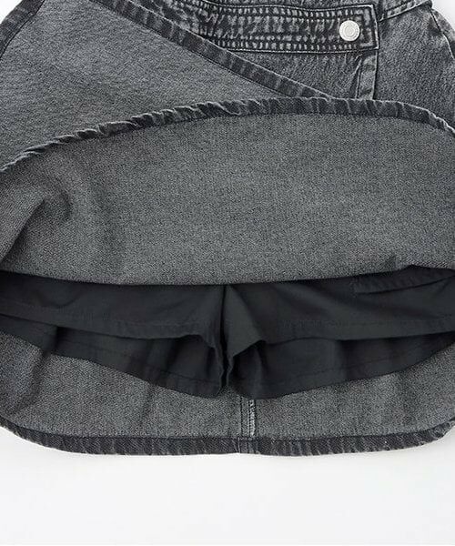 by LOVEiT / バイ ラビット ミニ・ひざ丈スカート | ビジューラップスカート | 詳細6