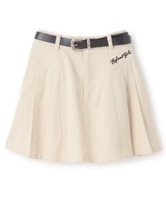 by LOVEiT / バイ ラビット ミニ・ひざ丈スカート | ベルトつきスカート