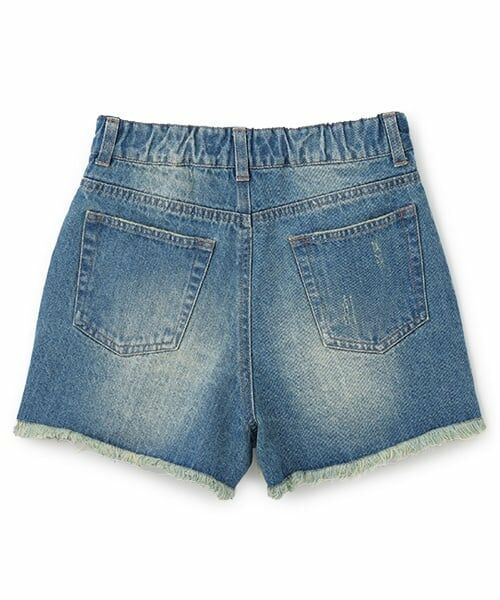 by LOVEiT / バイ ラビット ショート・ハーフ・半端丈パンツ | サイドレースダメージショートパンツ | 詳細1