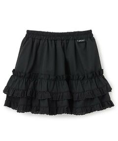 by LOVEiT / バイ ラビット ミニ・ひざ丈スカート | レースフリルスカート