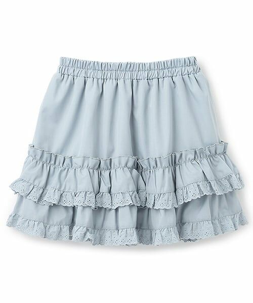 by LOVEiT / バイ ラビット ミニ・ひざ丈スカート | レースフリルスカート | 詳細1