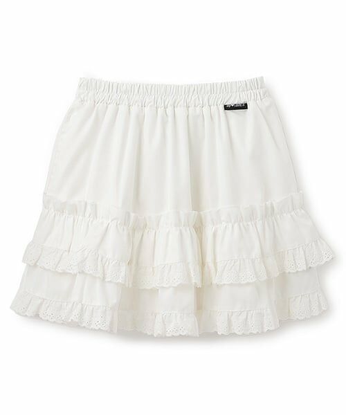 by LOVEiT / バイ ラビット ミニ・ひざ丈スカート | レースフリルスカート | 詳細9