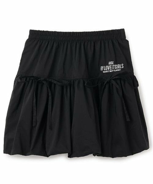 by LOVEiT / バイ ラビット ミニ・ひざ丈スカート | 【ニコ☆プチ掲載】ティアードバルーンスカート | 詳細11