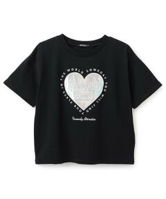 by LOVEiT / バイ ラビット Tシャツ | 【大好評につき再入荷】ハートパッチTシャツ