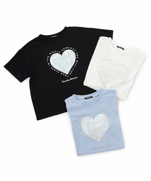 by LOVEiT / バイ ラビット Tシャツ | 【大好評につき再入荷】ハートパッチTシャツ | 詳細7