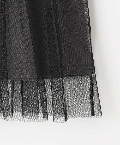 by LOVEiT / バイ ラビット Tシャツ | チュール付きバンドTシャツ | 詳細5