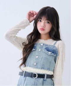 by LOVEiT / バイ ラビット キャミソール・チューブトップ | 【Cuugal掲載】デニムビスチェ