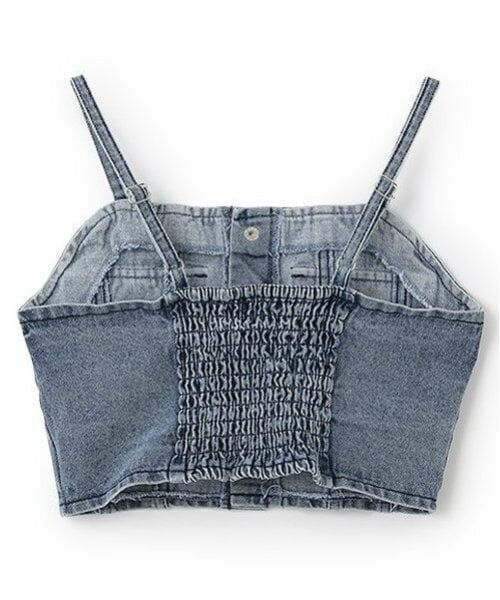by LOVEiT / バイ ラビット キャミソール・チューブトップ | 【Cuugal掲載】デニムビスチェ | 詳細2
