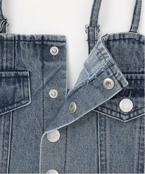 by LOVEiT / バイ ラビット キャミソール・チューブトップ | 【Cuugal掲載】デニムビスチェ | 詳細4