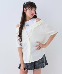 by LOVEiT / バイ ラビット シャツ・ブラウス | レイヤード風シャツ