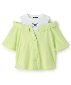 by LOVEiT / バイ ラビット シャツ・ブラウス | レイヤード風シャツ