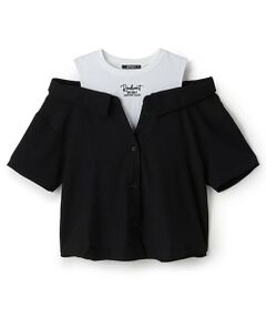 by LOVEiT / バイ ラビット シャツ・ブラウス | レイヤード風シャツ