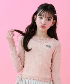 by LOVEiT / バイ ラビット Tシャツ | キャミつきシアシャーリングTシャツ