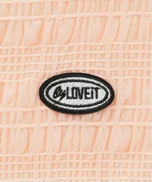 by LOVEiT / バイ ラビット Tシャツ | キャミつきシアシャーリングTシャツ | 詳細10