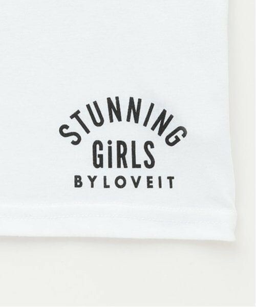 by LOVEiT / バイ ラビット Tシャツ | キャミつきシアシャーリングTシャツ | 詳細14