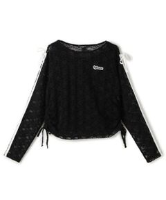 by LOVEiT / バイ ラビット Tシャツ | 【ニコ☆プチ掲載】WリボンレースTシャツセット