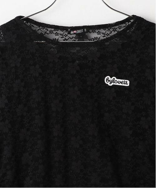 by LOVEiT / バイ ラビット Tシャツ | 【ニコ☆プチ掲載】WリボンレースTシャツセット | 詳細4