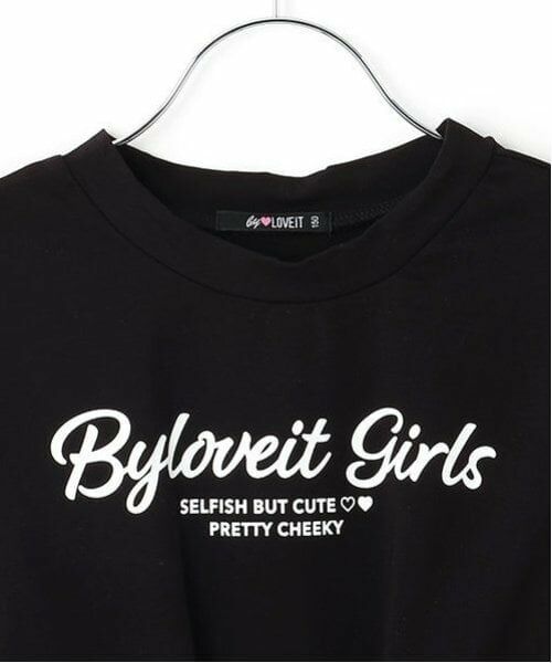 by LOVEiT / バイ ラビット Tシャツ | レースアップTシャツ | 詳細5