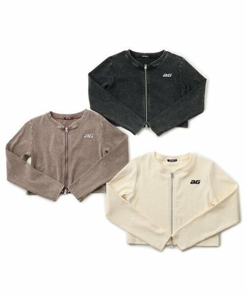 by LOVEiT / バイ ラビット カーディガン・ボレロ | Wジップテレコカーデ | 詳細8