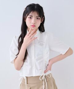 by LOVEiT / バイ ラビット シャツ・ブラウス | フロントドロストブラウス