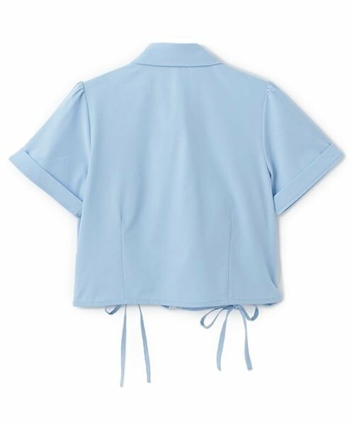 by LOVEiT / バイ ラビット シャツ・ブラウス | フロントドロストブラウス | 詳細1