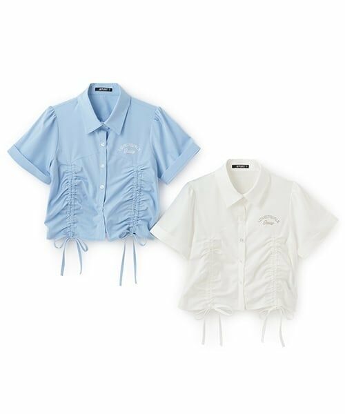 by LOVEiT / バイ ラビット シャツ・ブラウス | フロントドロストブラウス | 詳細8