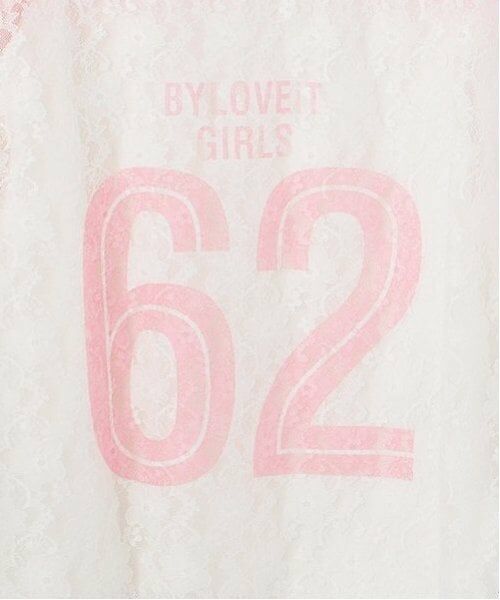 by LOVEiT / バイ ラビット Tシャツ | 【ニコ☆プチ・Cuugal掲載】ガーリーナンバーTシャツ | 詳細4