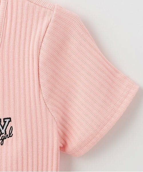 by LOVEiT / バイ ラビット Tシャツ | 【ニコ☆プチ掲載】【大好評につき再入荷】レースアップ半袖プルオーバー | 詳細5