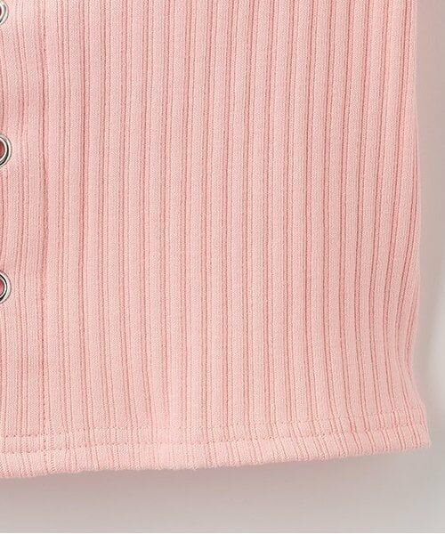 by LOVEiT / バイ ラビット Tシャツ | 【ニコ☆プチ掲載】【大好評につき再入荷】レースアップ半袖プルオーバー | 詳細6