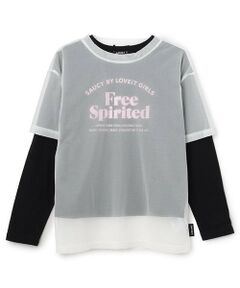 by LOVEiT / バイ ラビット Tシャツ | FreeロゴTシャツチュールTセット