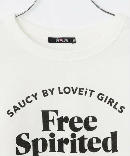 by LOVEiT / バイ ラビット Tシャツ | FreeロゴTシャツチュールTセット | 詳細7
