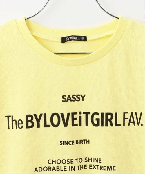 by LOVEiT / バイ ラビット Tシャツ | おしゃれテキストTシャツ | 詳細2