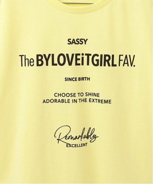 by LOVEiT / バイ ラビット Tシャツ | おしゃれテキストTシャツ | 詳細3
