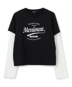 by LOVEiT / バイ ラビット Tシャツ | 【ニコ☆プチ掲載】シアースリーブレイヤード風Tシャツ