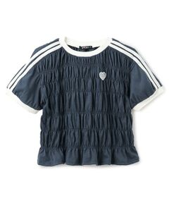 by LOVEiT / バイ ラビット Tシャツ | 【大好評につき再入荷】シャーリングTシャツ