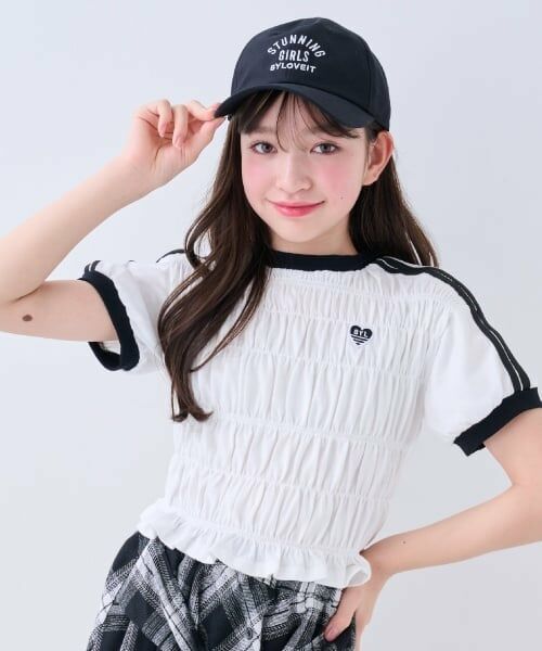 by LOVEiT / バイ ラビット Tシャツ | 【大好評につき再入荷】シャーリングTシャツ（オフ ホワイト）