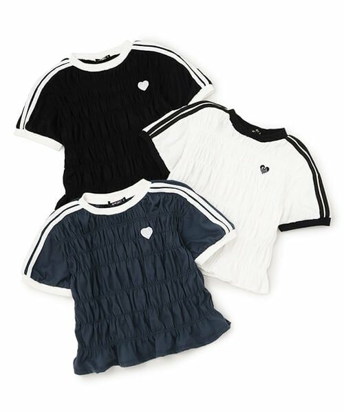 by LOVEiT / バイ ラビット Tシャツ | 【大好評につき再入荷】シャーリングTシャツ | 詳細7