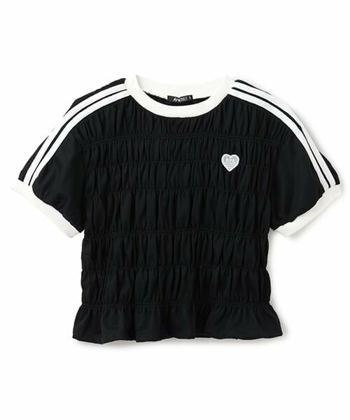 by LOVEiT / バイ ラビット Tシャツ | 【大好評につき再入荷】シャーリングTシャツ | 詳細8