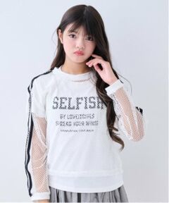 by LOVEiT / バイ ラビット Tシャツ | オーバーメッシュセット
