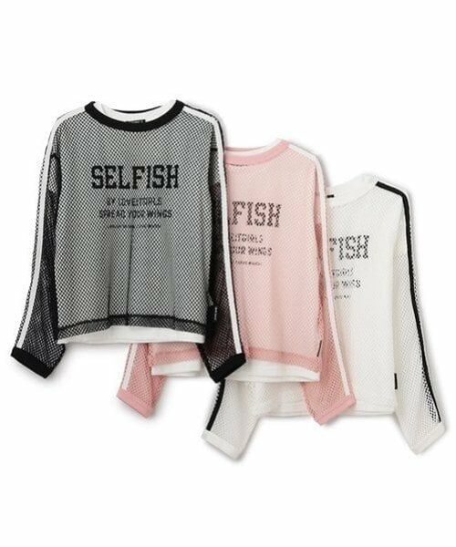 by LOVEiT / バイ ラビット Tシャツ | オーバーメッシュセット | 詳細11